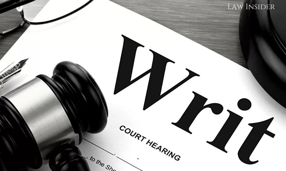 WRIT APPLICATIONS